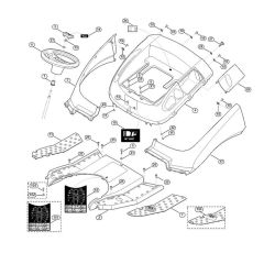 Moulding for Stihl/Viking MT 5097.1