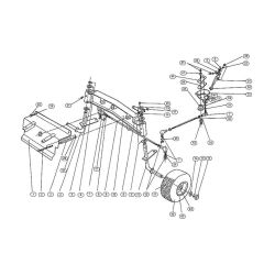 Front Axle & Steering for MT 640
