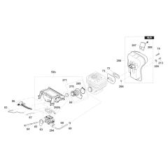 Muffler for Makita EK8100