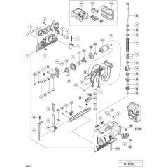 Main Assembly for Hikoki N18DSL