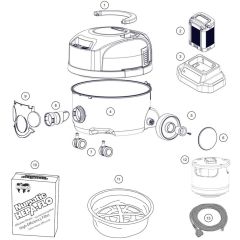 Numatic NBV190NX Assembly