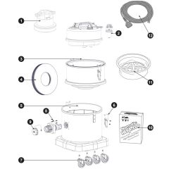 Numatic HZD570 Assembly