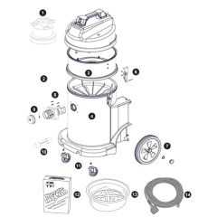 Numatic MED900A Assembly