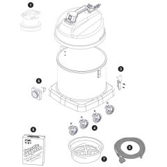 Numatic NVQ570 Assembly