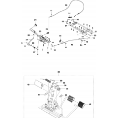 Controls Assembly for Husqvarna