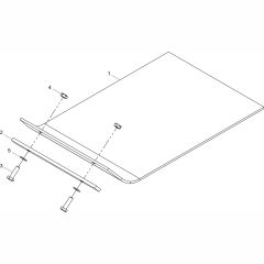 Paving Pad Assembly for Altrad Belle PCX60A Forward Plate