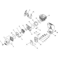 Air Cleaner, Carburettor, Muffler