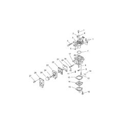 Carburettor for ECHO PB-255ES
