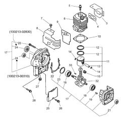 ECHO PB-6000 Blower Parts