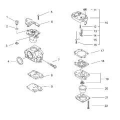 Carburetor for ECHO PB-755