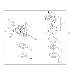 Carburetor for ECHO PB-770