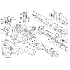 Rotary Hammer Assembly for Bosch