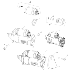 Kohler PCH680 Starting Parts
