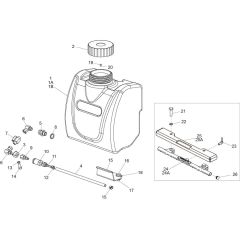 Water Bottle Assembly for Belle