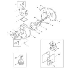 Complete Assembly for Wacker PG2 Pump