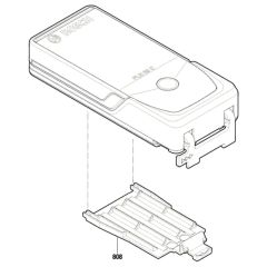 Distance Measuring Unit for Bosch PLR 50