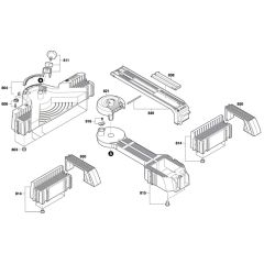 Saw Table Assembly for Bosch