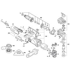 Bosch PMF 350 CES Assembly
