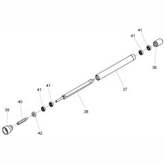 Poker Head 36mm Assembly for Altrad Belle Megavib Plus Poker