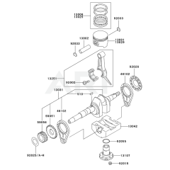 Piston & Crankshaft for PP4000