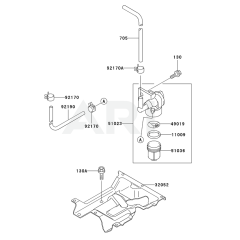 Fuel Tank & Valve for PP4000