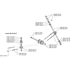 Steering Assembly for Husqvarna