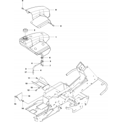 Fuel System for Husqvarna PROFLEX 21