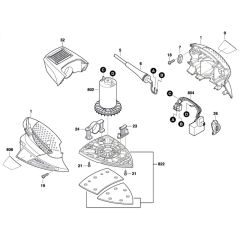 Bosch PSM 100 A Multi-sander