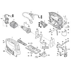 Jig Saw Assembly for Bosch