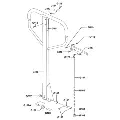 Handle Assembly for PT1150SC