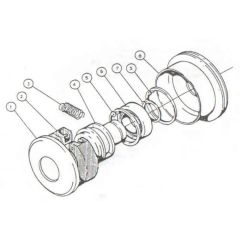 Clutch Assembly for Wacker PVP75A Plate Compactor