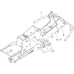 Chassis/Frame for Husqvarna R213 C