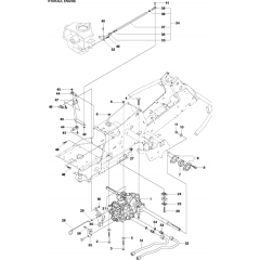 Husqvarna R214 T AWD Rider Parts Husqvarna R Series Rider Parts