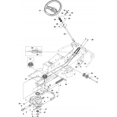 Steering Assembly for Husqvarna