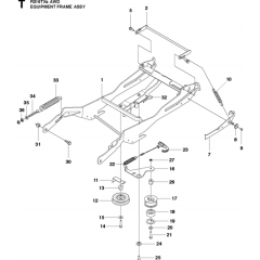 Frame Assembly for Husqvarna R316
