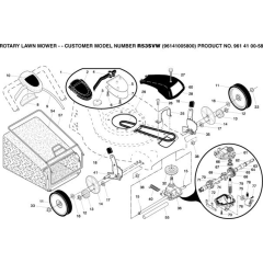 Drive Assembly for Husqvarna R53
