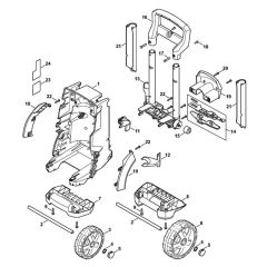 Chassis Assembly for Stihl RE 109