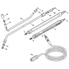 Spray Lance for Stihl RE 109