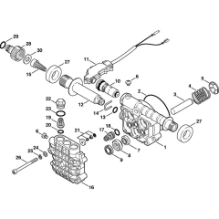 Stihl RE 107 Cold Pressure Washer Parts 