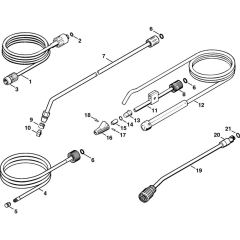 Tools for Stihl RE 115 K, RE 125 K