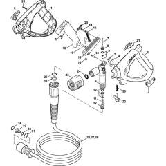 Spray Gun & Hose Assembly