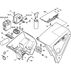 Control Box Assembly for Stihl