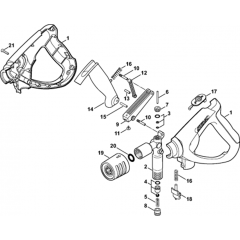 Spray Gun Assembly for Stihl