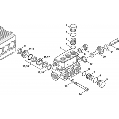 Valve Block Assembly for Stihl