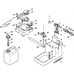 Water Tank Assembly for Stihl