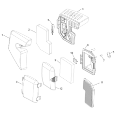 Air Intake for Kohler RH255