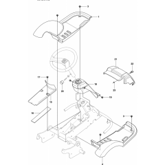 Cover-1 Assembly for Husqvarna