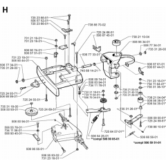 Transmission Assembly for Rider 850