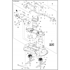 Cutting Deck-1 Assembly