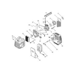 Muffler & Air Cleaner for ECHO
